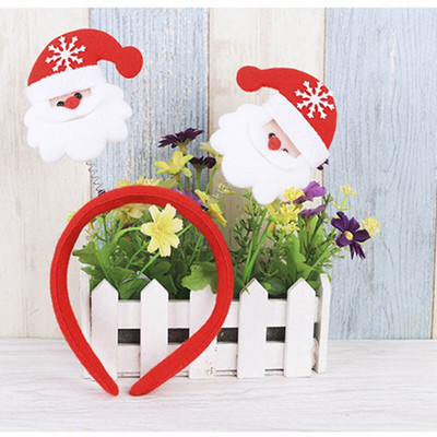 Božićni ukrasi Djeda Mraza, traka za glavu, kopča za glavu, slatki snjegović, medvjed, oblik losa za djecu, božićni poklon za zabavu MR0037