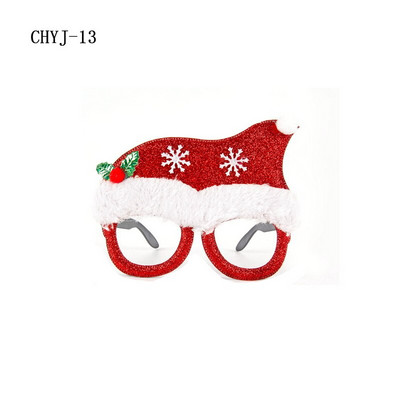 Нови очила за коледна украса Коледен подарък Празнично парти Творческа рамка за очила Консумативи за украса за коледно парти