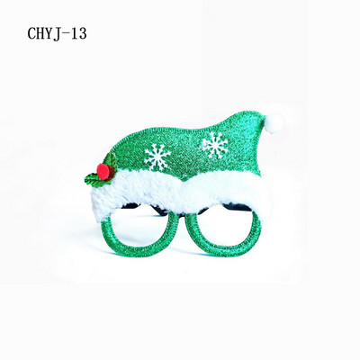Нови очила за коледна украса Коледен подарък Празнично парти Творческа рамка за очила Консумативи за украса за коледно парти