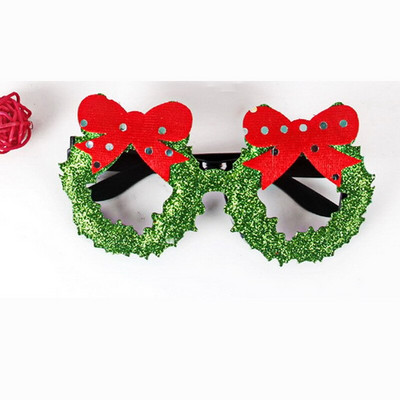 Нови очила за коледна украса Коледен подарък Празнично парти Творческа рамка за очила Консумативи за украса за коледно парти