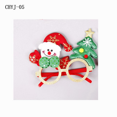 Нови очила за коледна украса Коледен подарък Празнично парти Творческа рамка за очила Консумативи за украса за коледно парти
