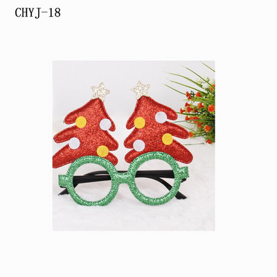 Нови очила за коледна украса Коледен подарък Празнично парти Творческа рамка за очила Консумативи за украса за коледно парти