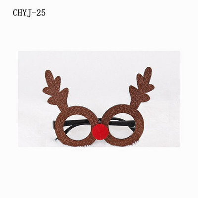 Нови очила за коледна украса Коледен подарък Празнично парти Творческа рамка за очила Консумативи за украса за коледно парти