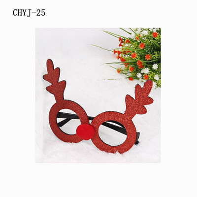 Нови очила за коледна украса Коледен подарък Празнично парти Творческа рамка за очила Консумативи за украса за коледно парти