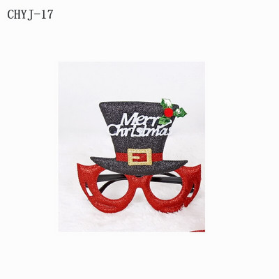 Нови очила за коледна украса Коледен подарък Празнично парти Творческа рамка за очила Консумативи за украса за коледно парти