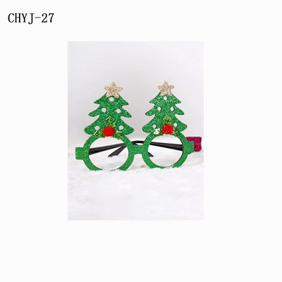 Нови очила за коледна украса Коледен подарък Празнично парти Творческа рамка за очила Консумативи за украса за коледно парти