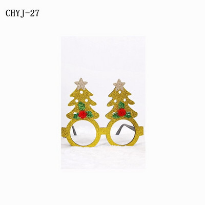 Нови очила за коледна украса Коледен подарък Празнично парти Творческа рамка за очила Консумативи за украса за коледно парти