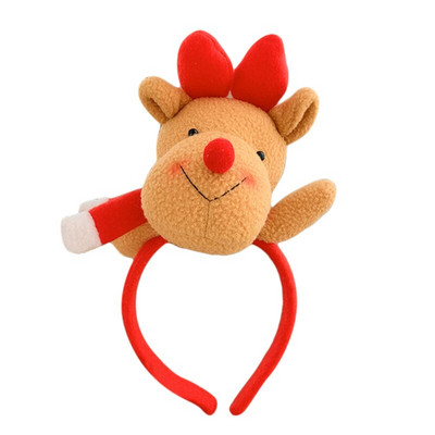 Jõulupeapael Juuste aksessuaarid Hirvekõrvad lastele Täiskasvanute uusaastapeopakkumised Jõuluvana Jõuluvana juuksepael, klambriga peakatted