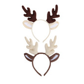 Bentite de Crăciun de ren Bentite pentru cap Copii Coarn de cap Coș de sărbători Adulti Căprioară Căprioară de petrecere Costum Cerc de pluș Păr