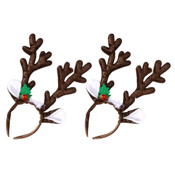 Headband Antler Christmas Reindeer Antlers Deer Headbandshair Hairband Γυναικεία Αξεσουάρ κεφαλόδεσμος Κοστούμια Διακόσμηση για πάρτι