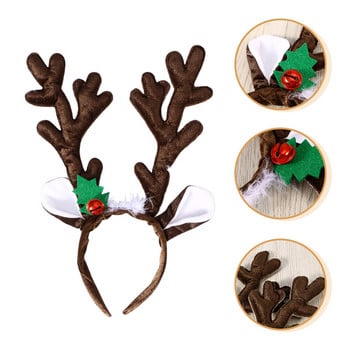 Headband Antler Christmas Reindeer Antlers Deer Headbandshair Hairband Γυναικεία Αξεσουάρ κεφαλόδεσμος Κοστούμια Διακόσμηση για πάρτι