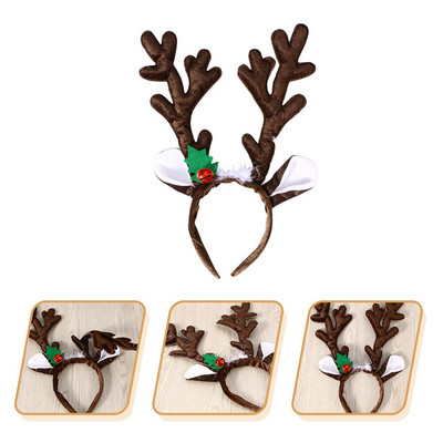 Headband Antler Christmas Reindeer Antlers Deer Headbandshair Hairband Γυναικεία Αξεσουάρ κεφαλόδεσμος Κοστούμια Διακόσμηση για πάρτι