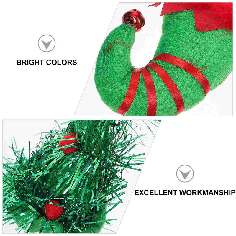 Bandă pentru cap Pălărie de Crăciun Elf Reni Moș Crăciun Coafuri Copii Urechi Crăciun pentru cap Arborele de vacanță Piese pentru păr Bentita de petrecere