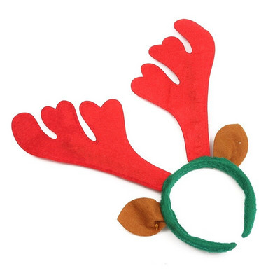 Jõulud Reindeer Deer Antlers Headbrand Hair Band Xmas Fancy Kleit Aksessuaarid