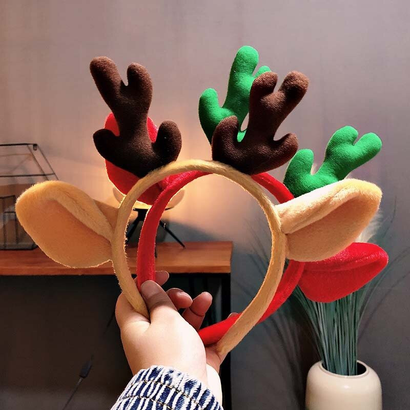 Lovely Antler Christmas Holiday Party Headband Hair Bundle Hair Carson για Δώρα για γυναίκες