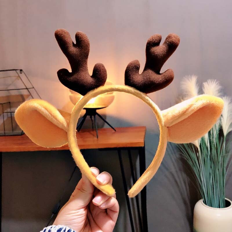 Lovely Antler Christmas Holiday Party Headband Hair Bundle Hair Carson για Δώρα για γυναίκες