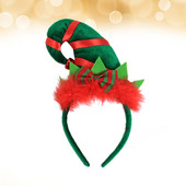 Päkapikumüts jõulud Juuksepael Peapael Mütsid Kostüüm Jõuluvana Unisex Peakate Jingle Bells Kõrva Juukserõngas