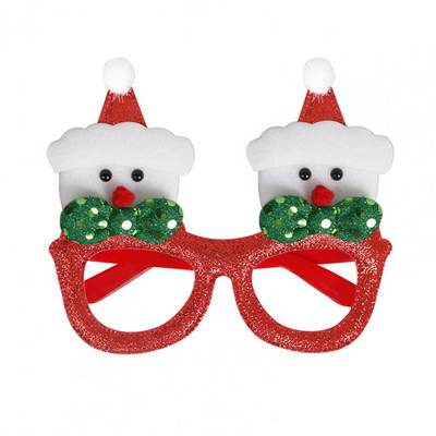 Delicat de lungă durată, încântător, Moș Crăciun, Pomul de Crăciun, Cadru de ochelari de elan pentru Crăciun Ochelari de vedere de Crăciun Ochelari de Crăciun