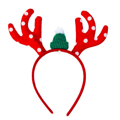 За деца Възрастни Коледна лента за глава Плат Оформяне на дома Преносим парти декор Cosplay Подарък Фестивали Издръжливи аксесоари за коса