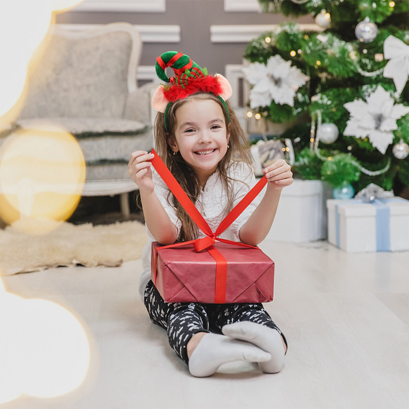 Jõulud Juuksed Peavõru Mütsid Mütsid Aksessuaarid Sisustus Päkapidu Foto Rekvisiidid BändidLumehelves Põhjapõder Naiste Jõulupuu sussid