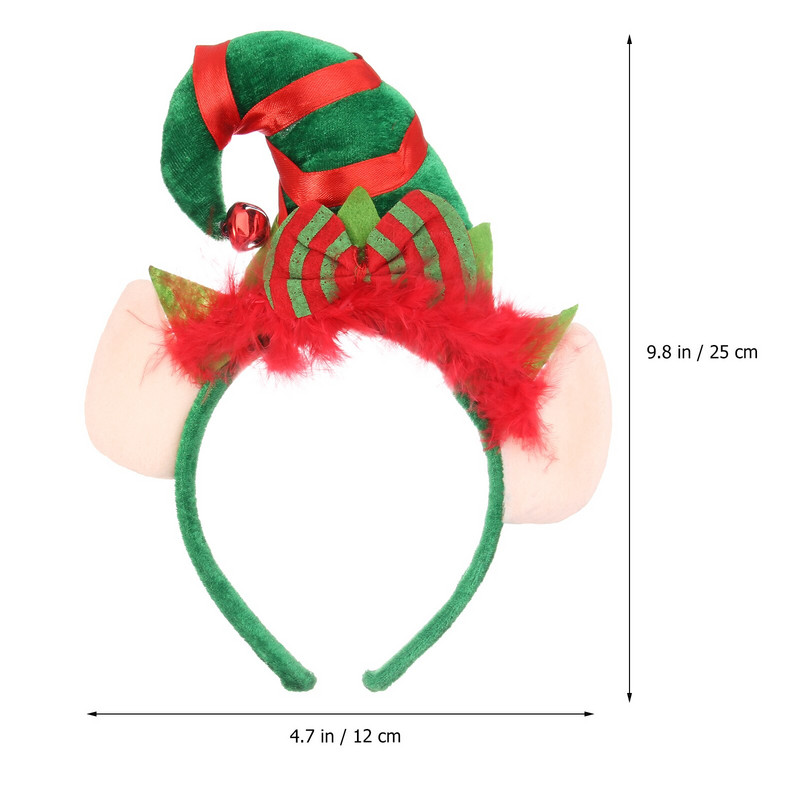 Jõulud Juuksed Peavõru Mütsid Mütsid Aksessuaarid Sisustus Päkapidu Foto Rekvisiidid BändidLumehelves Põhjapõder Naiste Jõulupuu sussid