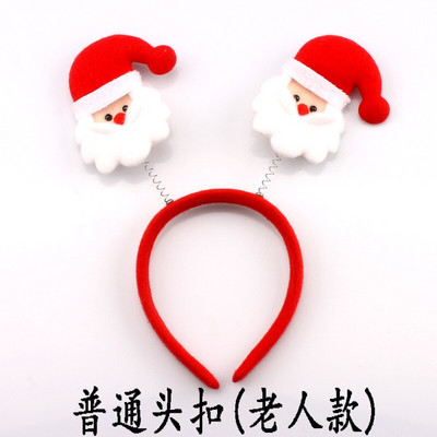 Jõulupeapaelad lastele Täiskasvanutele Jõuluvana Põdrasarved Peapael lastele Päkapikukõrvad Juuksepaelad Kingitustarvikud 2023 Led-tuledega