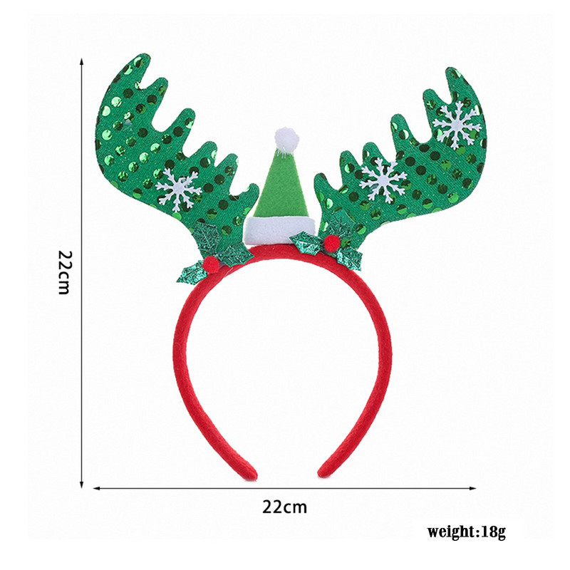Nove vruće božićne gumice za kosu za višekratnu upotrebu i izdržljive gumice za kosu prikladne za ukrase za kosu