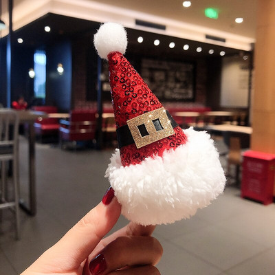 Armsad täiskasvanud lapsed jõulukaunistus Juuksenõel Armas põdrasarvest peakate Juuksenõel Müts Juuksepael Juukseaksessuaarid Kleit