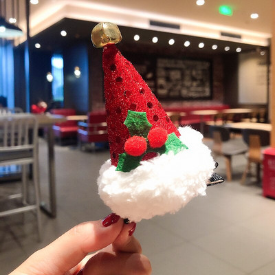 Armsad täiskasvanud lapsed jõulukaunistus Juuksenõel Armas põdrasarvest peakate Juuksenõel Müts Juuksepael Juukseaksessuaarid Kleit