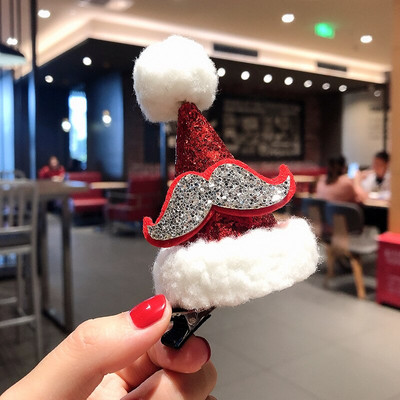 Armsad täiskasvanud lapsed jõulukaunistus Juuksenõel Armas põdrasarvest peakate Juuksenõel Müts Juuksepael Juukseaksessuaarid Kleit