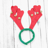 Χριστουγεννιάτικο πάρτι με κορδόνια Forhat Κέρατα κεφαλής τάρανδος Μαλλιά Διακόσμηση κεφαλόδεσμου με ξωτικά Ενήλικες Δέντρο Παιδιά Santa Hoop Cute