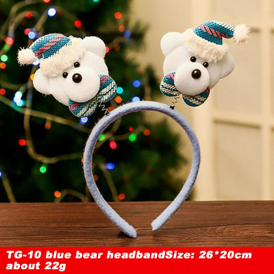 Bentite de Crăciun Decoratiuni Pentru Copii Moș Crăciun Elk Antlers Bentita pentru copii Copii Navidad Noel Anul Nou 2023 Accesorii pentru păr