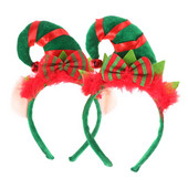 Božićni vilenjak Traka za kosu Šešir Trake za kosu Cosplay Party dodaci Noć vještica Ženska frizura Kostim Traka za kosu Traka za kosu