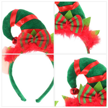 Χριστουγεννιάτικο Ξωτικό Headband Hair Καπέλο Hoopheadbandscosplay Party Αξεσουάρ Halloween Γυναικεία Στολή κεφαλής Headpiece Hairband