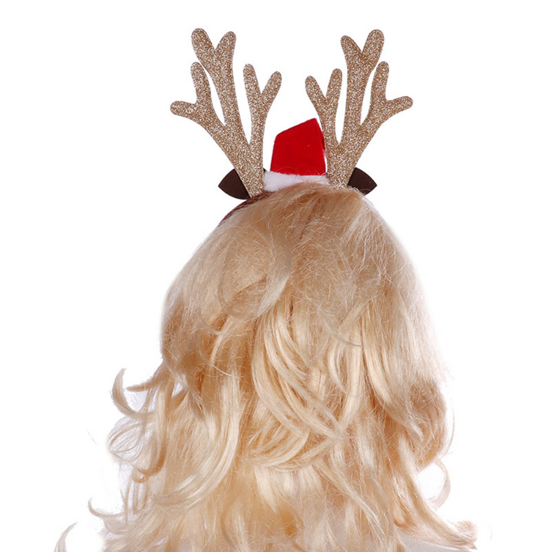 Božićna traka za glavu Sob Božićno drvce Pokrivalo za glavu Traka za kosu Ukrasi Dječji božićni kostim Zabava Nova godina Navidad 2023. dar