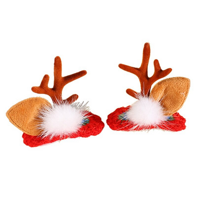 Y1QB Božićne ukosnice od rogovlja 1 par Dječje ukrase za glavu za rođendansku zabavu
