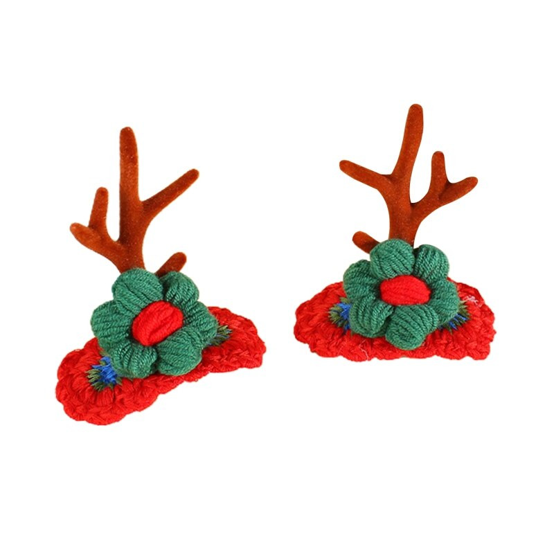 Y1QB Božićne ukosnice od rogovlja 1 par Dječje ukrase za glavu za rođendansku zabavu