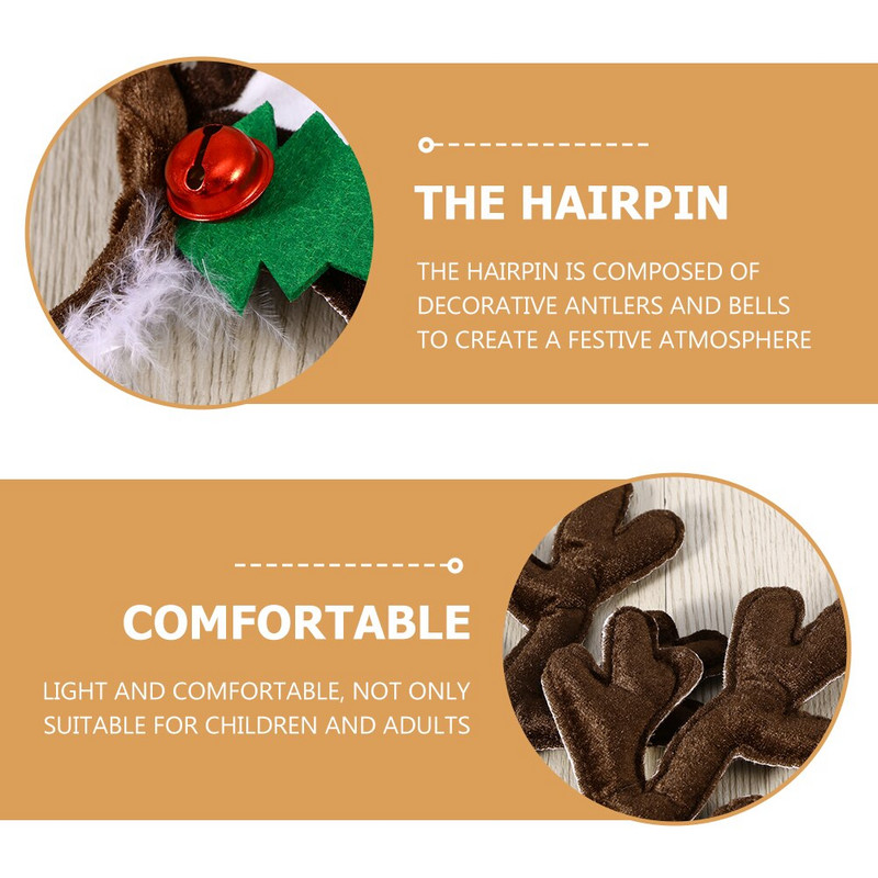 Peapael sarved Jõulud Põhjapõdrasarved Hirve peapael Juuksepael Naiste peapael Aksessuaarid Kostüümid Peorekvisiidid