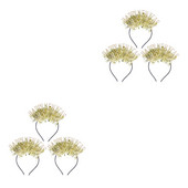 Ani Nou Bentita Păr Tiaranovelty Bandă amuzantă Cască pentru cap de ajun Cercete Cadouri Festival Favoruri Petrecere Zi de naștere Copii