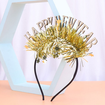 Χρόνια Νέα Κορδέλα Μαλλιά Tiaranovelty Funny Band Headpiece Eve Headwear Κρίκοι Δώρα Φεστιβάλ Μπομπονιέρες πάρτι γενεθλίων Παιδιά