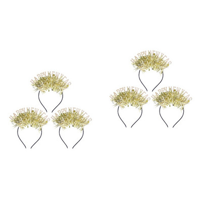 Ani Nou Bentita Păr Tiaranovelty Bandă amuzantă Cască pentru cap de ajun Cercete Cadouri Festival Favoruri Petrecere Zi de naștere Copii