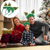 Jõulupuupeapael Peapaelad Juuksepidu Juuksepael Peakate Festival Peakate Tiara Aasta uus kingitus Lastele Pühade Kostüüm