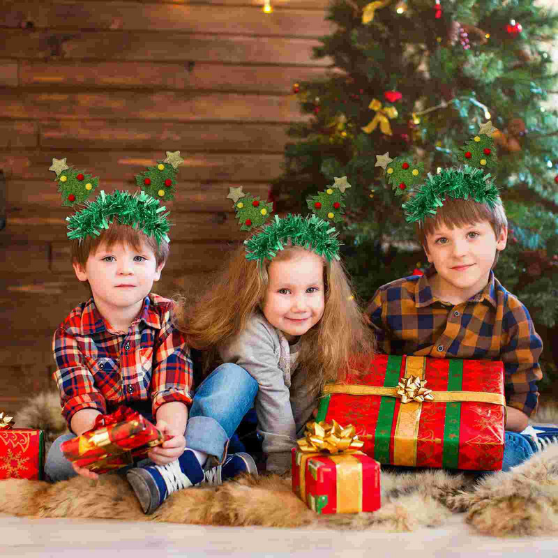 Jõulupuupeapael Peapaelad Juuksepidu Juuksepael Peakate Festival Peakate Tiara Aasta uus kingitus Lastele Pühade Kostüüm