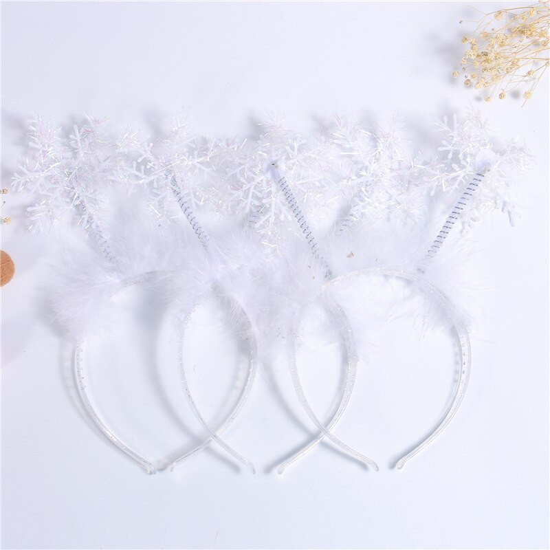 Christmas Snowflake elastne juukserõngas Palus printsessi peaaas naistele, tüdrukutele