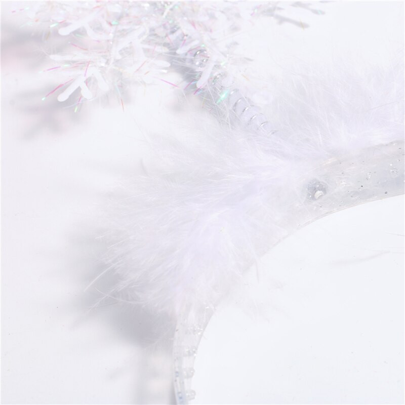 Christmas Snowflake elastne juukserõngas Palus printsessi peaaas naistele, tüdrukutele