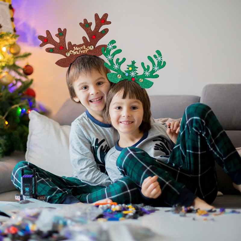 Božićna traka za glavu od 6 komada. Nježni, jedinstveni modni ukras za glavu od roga za bankete