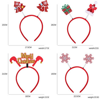 Коледни ленти за глава и рамки за очила Разнообразен дизайн за консумативи за коледно парти и сувенири