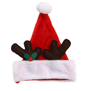 1 бр. Очарователна шапка на Дядо Коледа Прекрасна парти шапка за дома