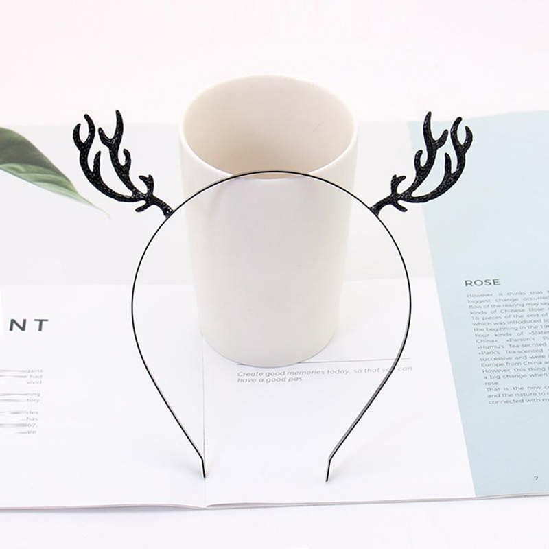 Peapael Juuksed Jõulud Põhjapõdra sarvede pidu Hirverõngad Aksessuaarid Sarved armsad peakatted rõngaspaelad Peakatted Naiste tarvikud