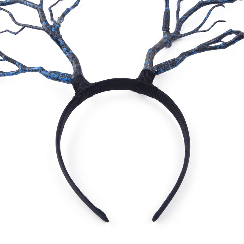 Traka za glavu s rogovima od jelenjih rogova s 2 kopče Božićni cosplay kostim Fantasy Vile Dodaci